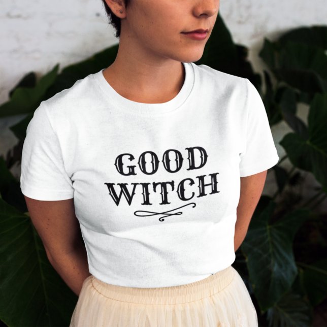 Good Witch White Custom Halloween Women's T-Shirt (Creator Uploaded)