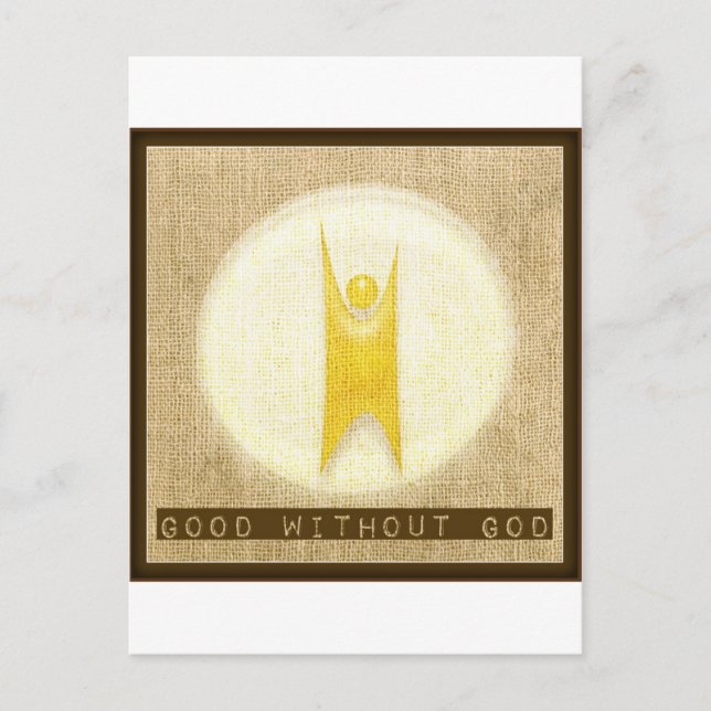 Good Without God Postcard (Front)