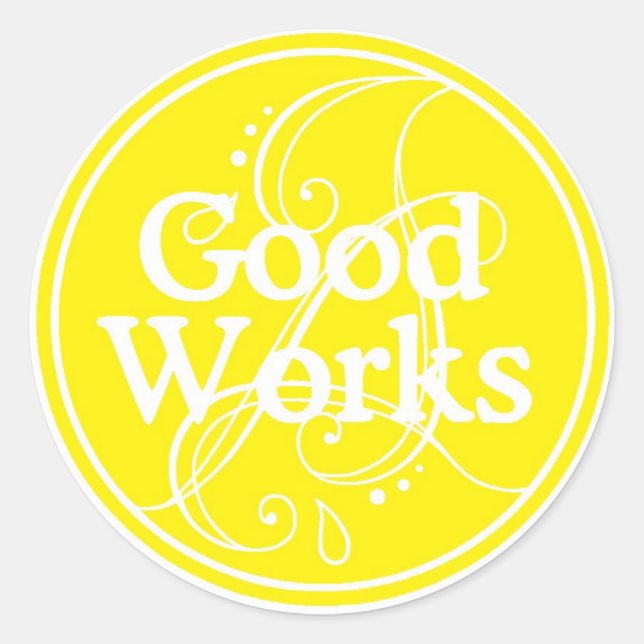 Good Works Sticker (Front)