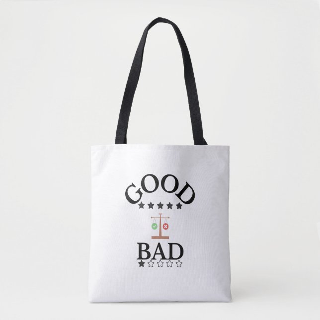 GoodAndBad Tote Bag (Front)