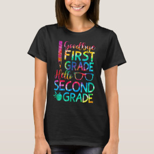 Goodbye 1st Grade Hello Second 2nd Grade Graduatio T-Shirt