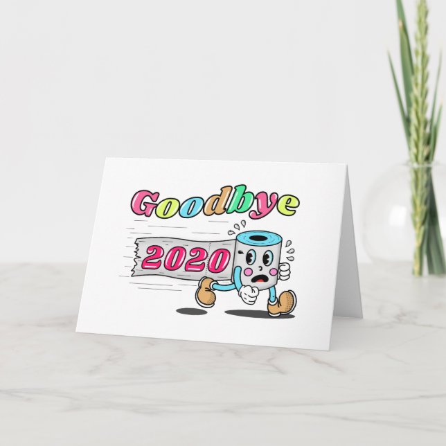 Goodbye 2020 - It’s finally over Card (Front)