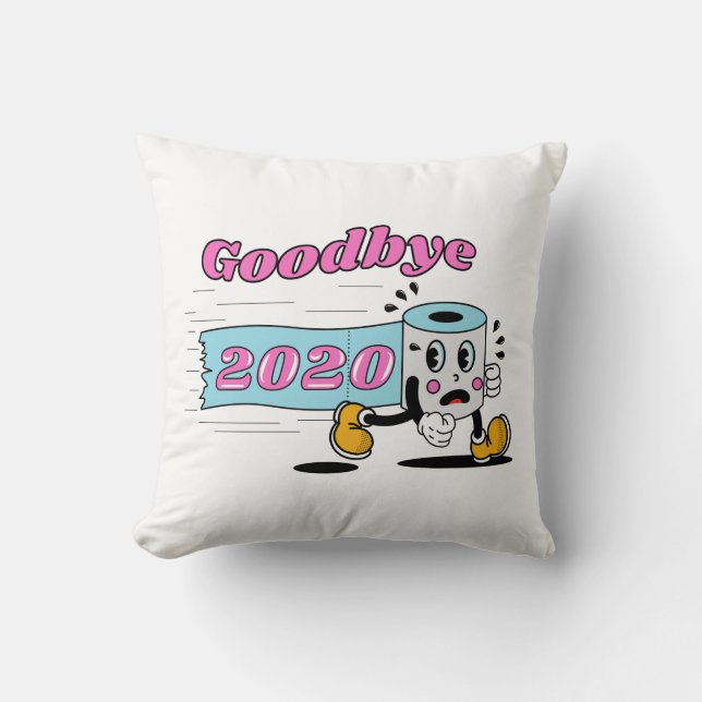 Goodbye 2020 - It’s finally over Cushion (Front)
