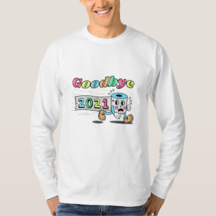 Goodbye 2021 Toilet paper roll T-Shirt