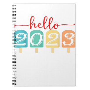 Goodbye 2022 Hello 2023 Happy New Year Funny Chris Notebook