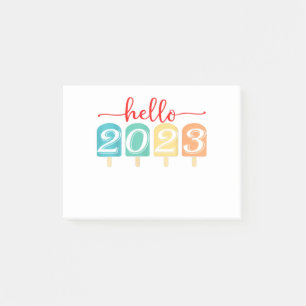 Goodbye 2022 Hello 2023 Happy New Year Funny Chris Post-it Notes