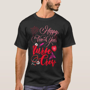 Goodbye 2022 Hello 2023 Nurse Crew Happy 2023 New T-Shirt