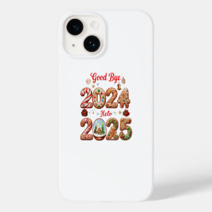 Goodbye 2024 Hello 2025 Happy New Year Design Case-Mate iPhone 14 Case