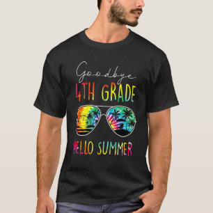 Goodbye 4th Grade Hello Summer Last Day Of School T-Shirt