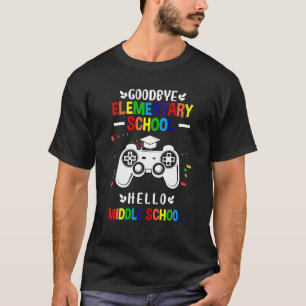 Goodbye Elementary School Hello Middle School Gami T-Shirt