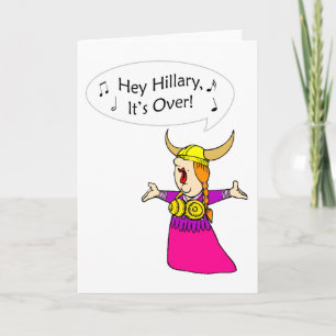 Goodbye Hillary Card