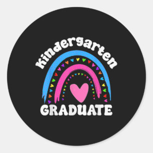 Goodbye Kindergarten Hello 1st Grade 2025 Graduati Classic Round Sticker
