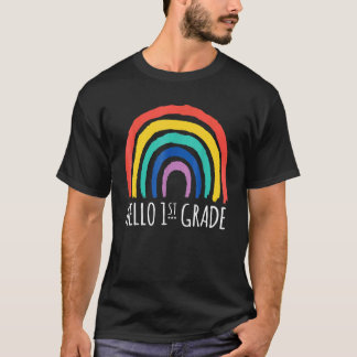 Goodbye Kindergarten Hello 1st Grade Teacher Stude T-Shirt