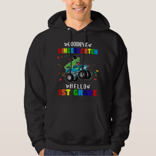 Goodbye Kindergarten Hello First Grade Graduation Hoodie