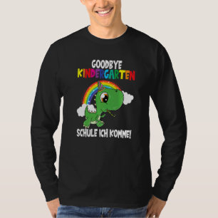 Goodbye Kindergarten School I'm Coming Dino School T-Shirt