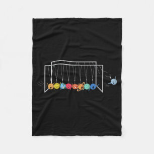 Goodbye Pluto Funny Solar System Planets T Shirt Fleece Blanket