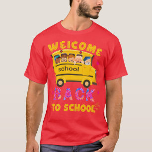 Goodbye pool hello school school bus driver 1 T-Shirt