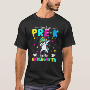 Goodbye Pre K Teacher Kids Unicorn Graduation T-Shirt