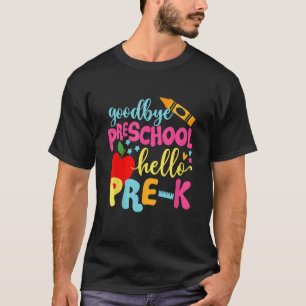 Goodbye Preschool Class Of 2033 Graduate Hello Pre T-Shirt
