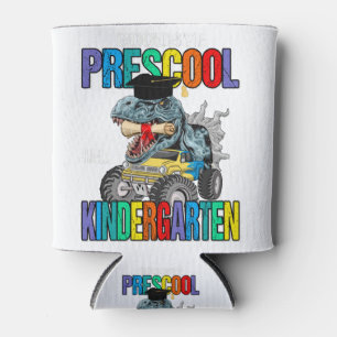 Goodbye Preschool Hello Kindergarten Dinosaur Can Cooler