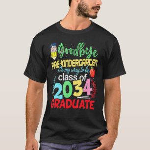 Goodbye Preschool Hello Kindergarten Prek Graduati T-Shirt