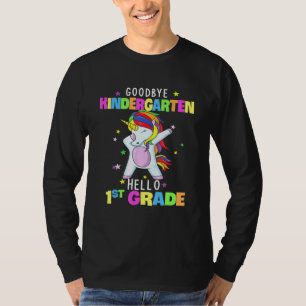 Goodbye Preschool Hello Kindergarten Teacher Unico T-Shirt