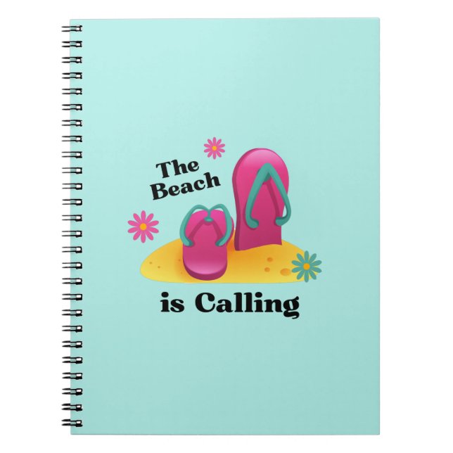  Goodbye School Hello Summer Beach Holiday    Notebook (Front)