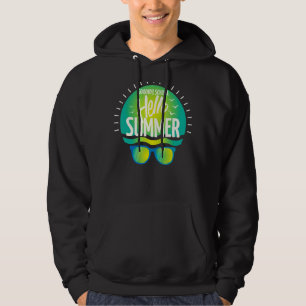 Goodbye School Hello Summer Last Day Of School Bea Hoodie