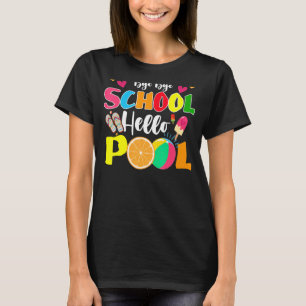 Goodbye School Hello Summer Last Day Of School Boy T-Shirt