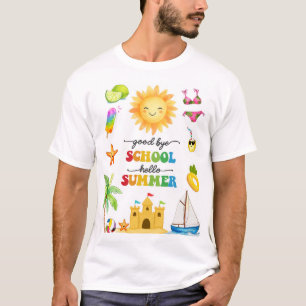 Goodbye School Hello Summer Party T-Shirt