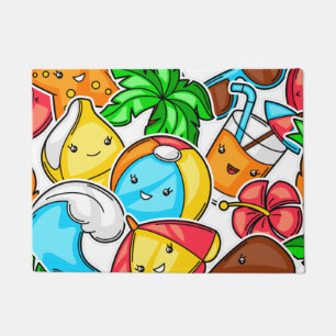 Goodbye School Hello Summer Time And Fun Doormat