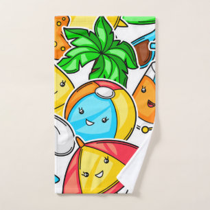 Goodbye School Hello Summer Time And Fun Hand Towel