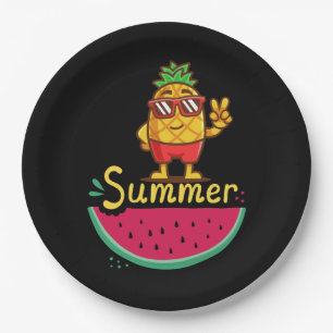  Goodbye School Hello Summer Time  Paper Plate