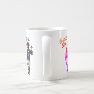Goodbye, Son Emotional Number 7 Soccer Tribute Coffee Mug