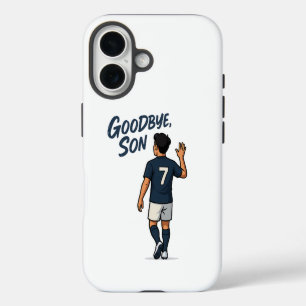 Goodbye, Son Emotional Number 7 Soccer Tribute iPhone 16 Case