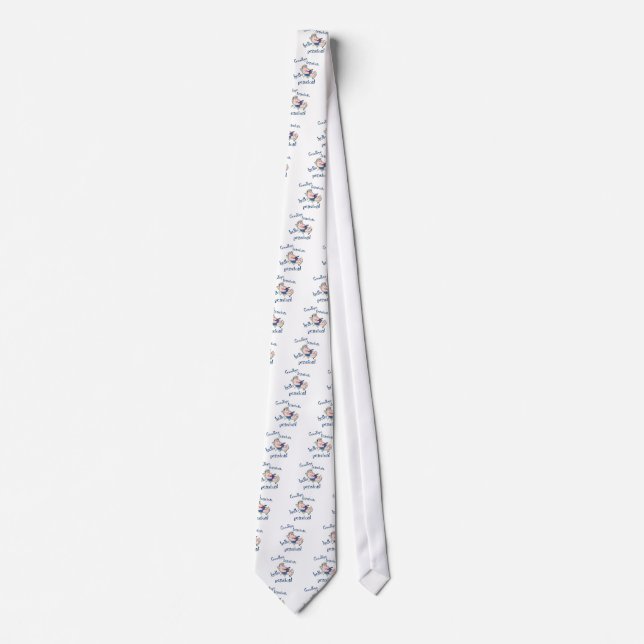 GOODBYE TENSION, HELLO PENSION! RETIREMENT GIFT TIE (Front)