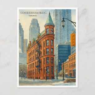 Gooderham Building Toronto Flatiron Postcard Art