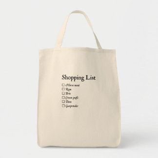 Goode's Company Shopping List Tote Bag