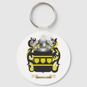 Goodfellow Coat of Arms (Family Crest) Key Ring