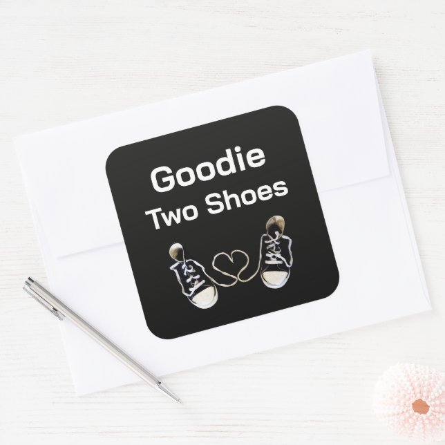 Goodie Two Shoes Sticker (Envelope)