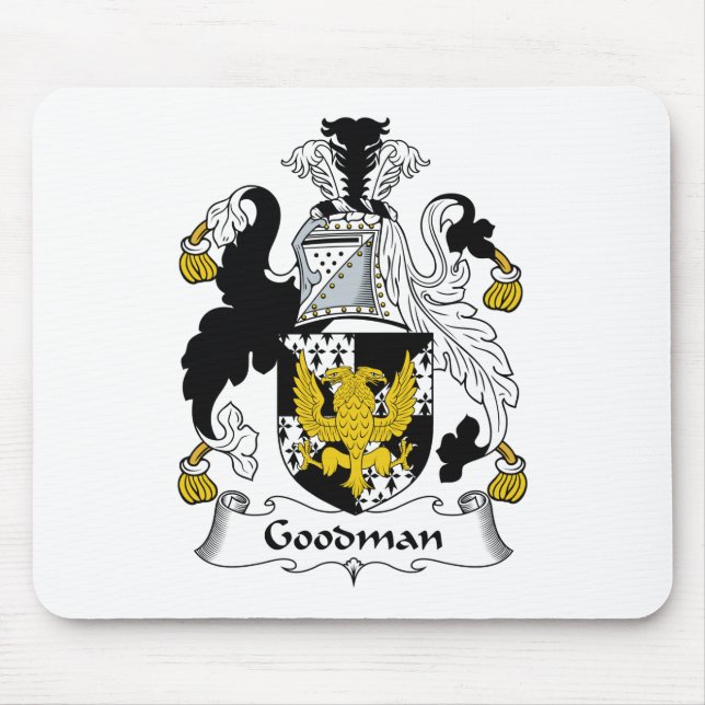 Goodman Family Crest Mouse Pad (Front)
