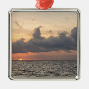 Goodmorning Folly Beach Metal Tree Decoration