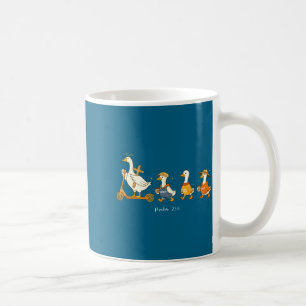 Goodness mercy psalm 23_6 goose christian faith coffee mug