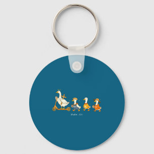 Goodness mercy psalm 23_6 goose christian faith key ring