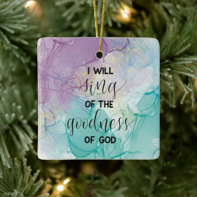 Goodness of God Ceramic Ornament (Tree)