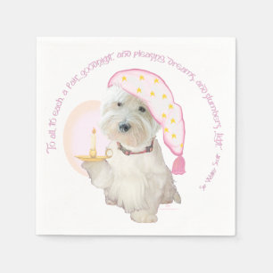 Goodnight Pink Napkin
