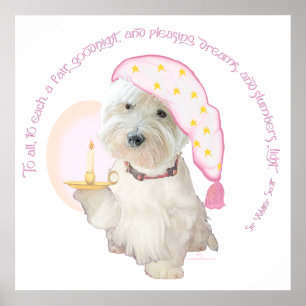 Goodnight Pink Poster
