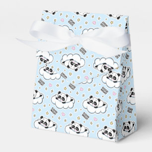 Goodnight Sleeping Panda Bear Favour Box