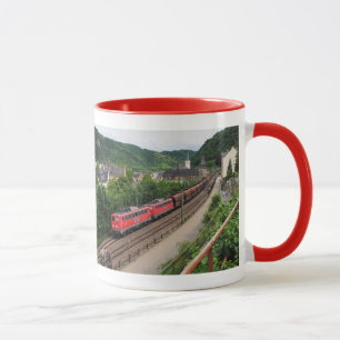 Goods train in St. Goar Mug