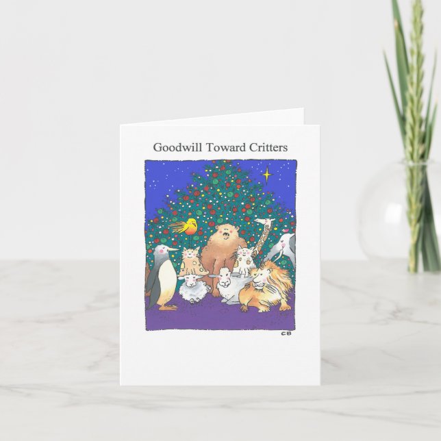"Goodwill" Custom Christmas Card (Front)